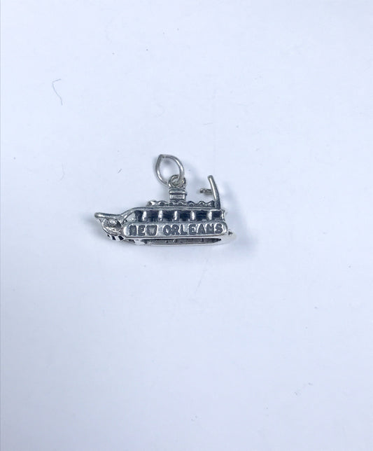 River Boat Charm