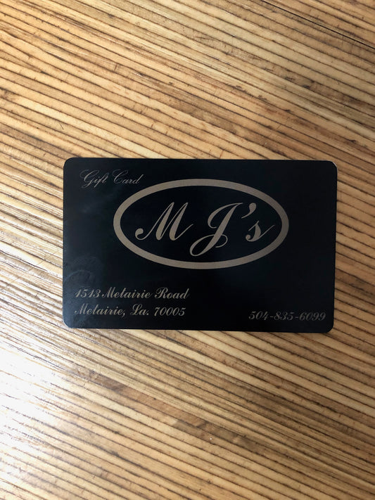 Gift Card $5.00- $50.00
