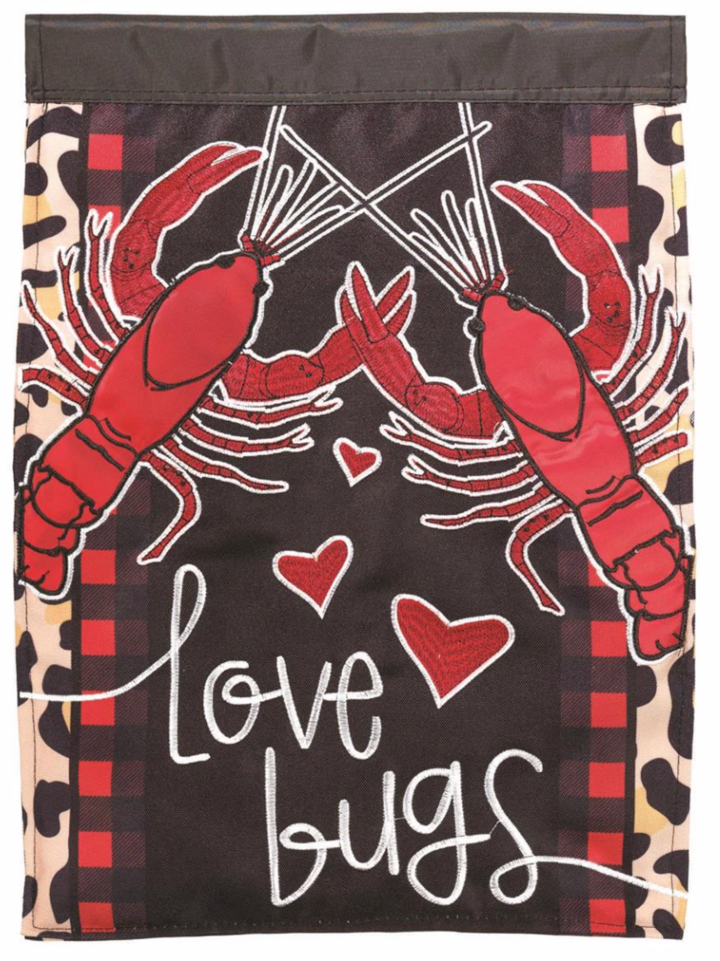 Flags - Love Bugs Crawfish Flag
