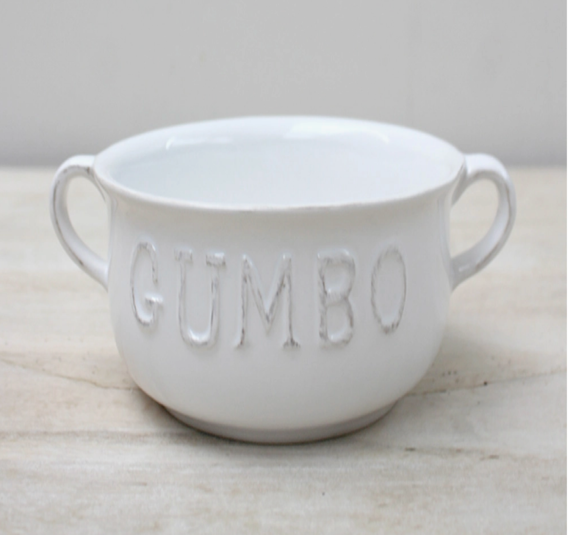 Double Handle Gumbo Bowl