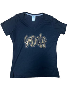 Apparel - Rhinestone saints shirt