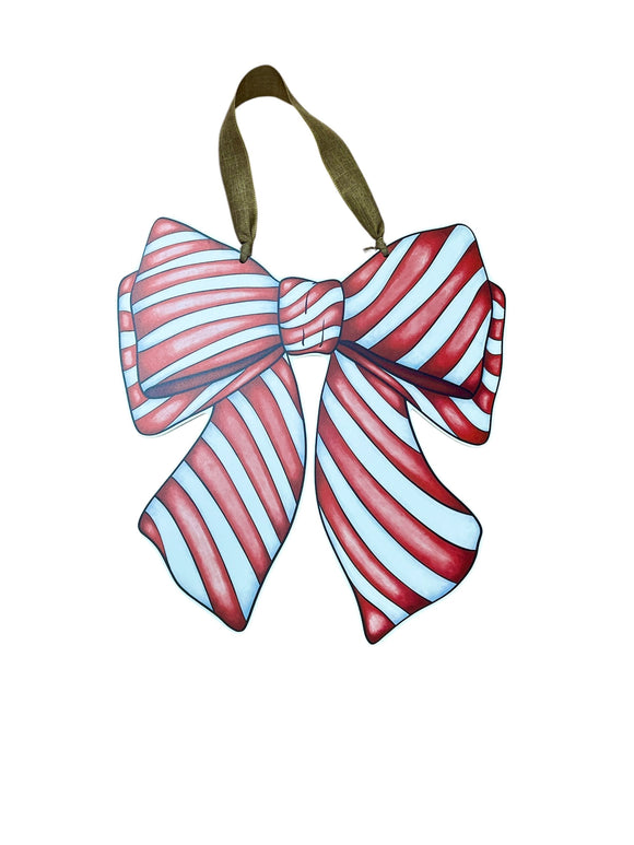 Door Hanger- Christmas Bow