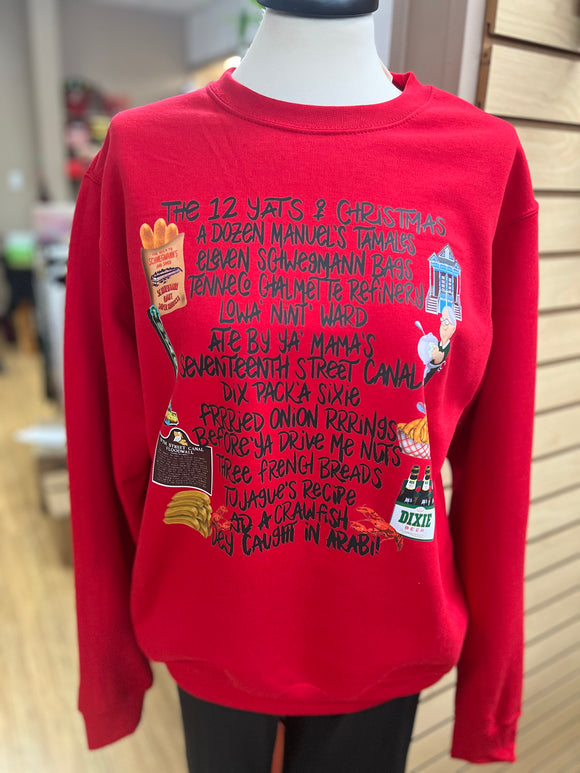 Apparel- 12 Yats of Christmas Sweatshirt