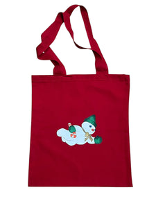 Bags & Wallets - Flying Snowman Canvas bag