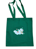 Bags & Wallets - Flying Snowman Canvas bag