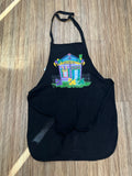 Apparel - Mardi Gras shotgun house apron