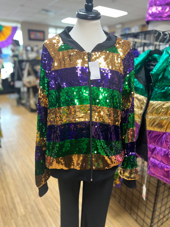 Apparel - Mardi Gras Sequin Jacket