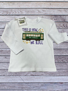 Baby - This is how we roll long sleeve shirt