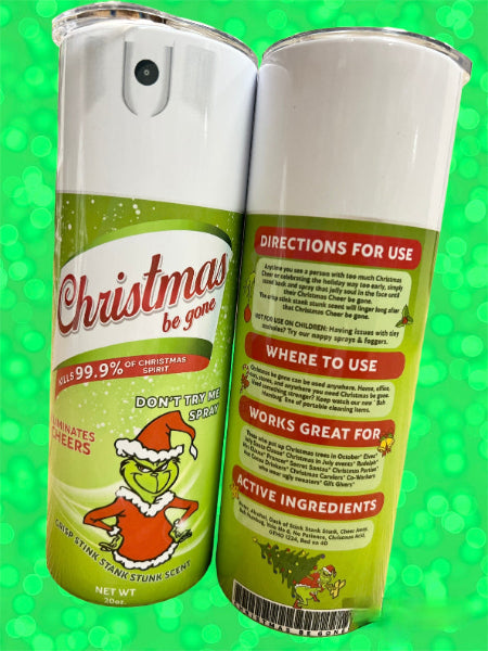 Tumblers- Grinch Spray