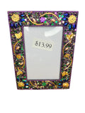 Picture Frames - Mardi Gras Jeweled 4 X 6 frames