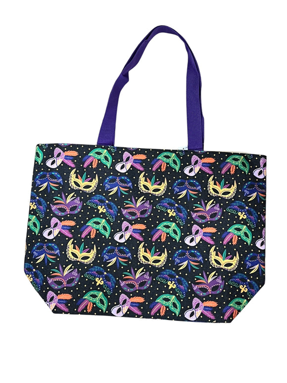 Bags - Colorful mask tote bag