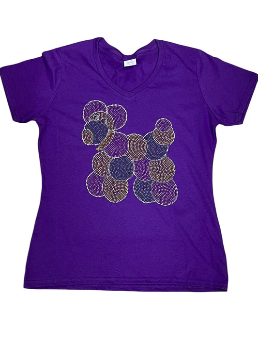 Bead dog short sleeve Shirt