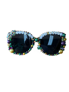 Accessories - Mardi Gras Rhinestone Glasses