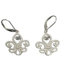 Sterling Silver or Gold Plated CZ Earrings