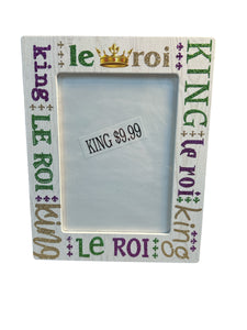 Mardi Gras King Frame