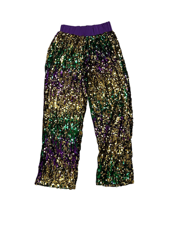 Mardi Gras Sequin Pants