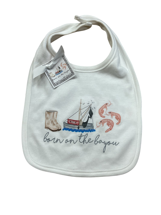 Born on the Bayou Baby Bib