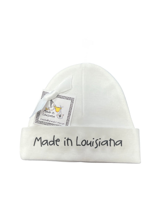 Made In Louisiana Baby Hat