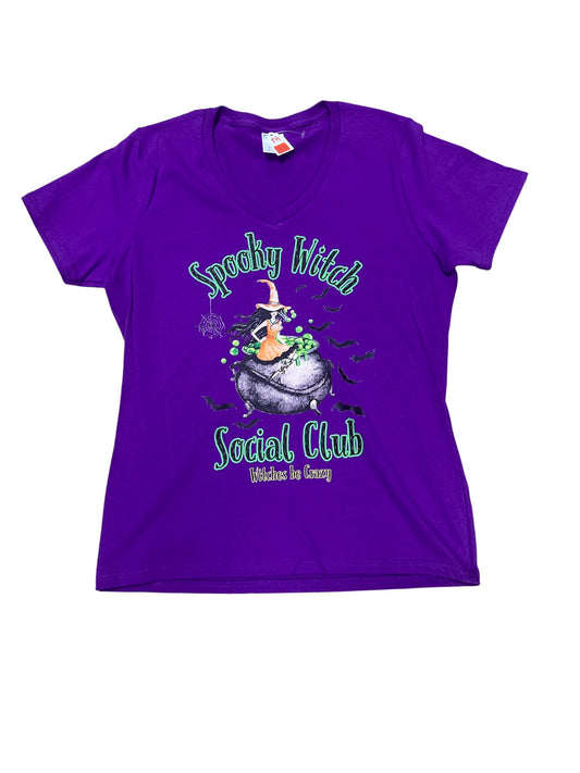 Spooky Witch Social Club Shirt