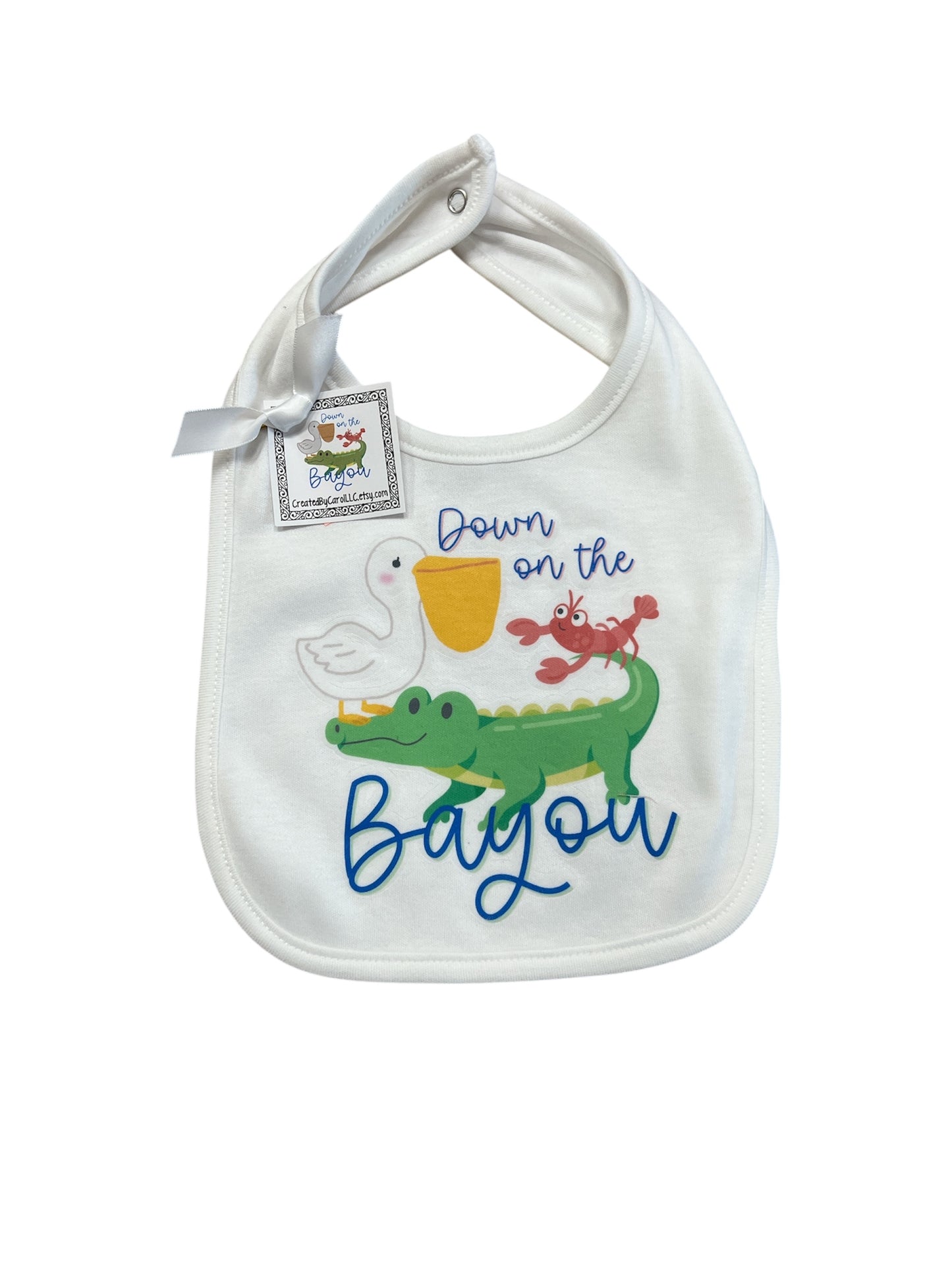 Down on the Bayou Baby Bib