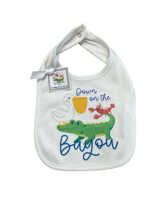 Down on the Bayou Baby Bib