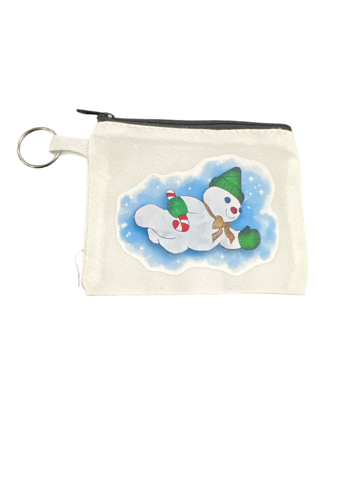 Flying Snowball man Coin Purse