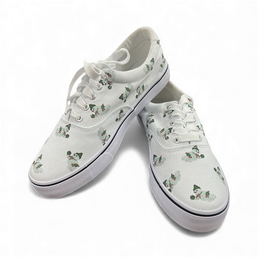 Flying Snowball Man Tennis Shoe