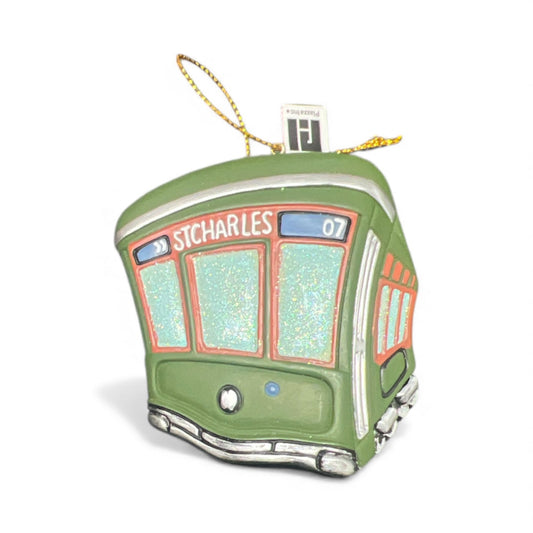 Flat Streetcar Ornament