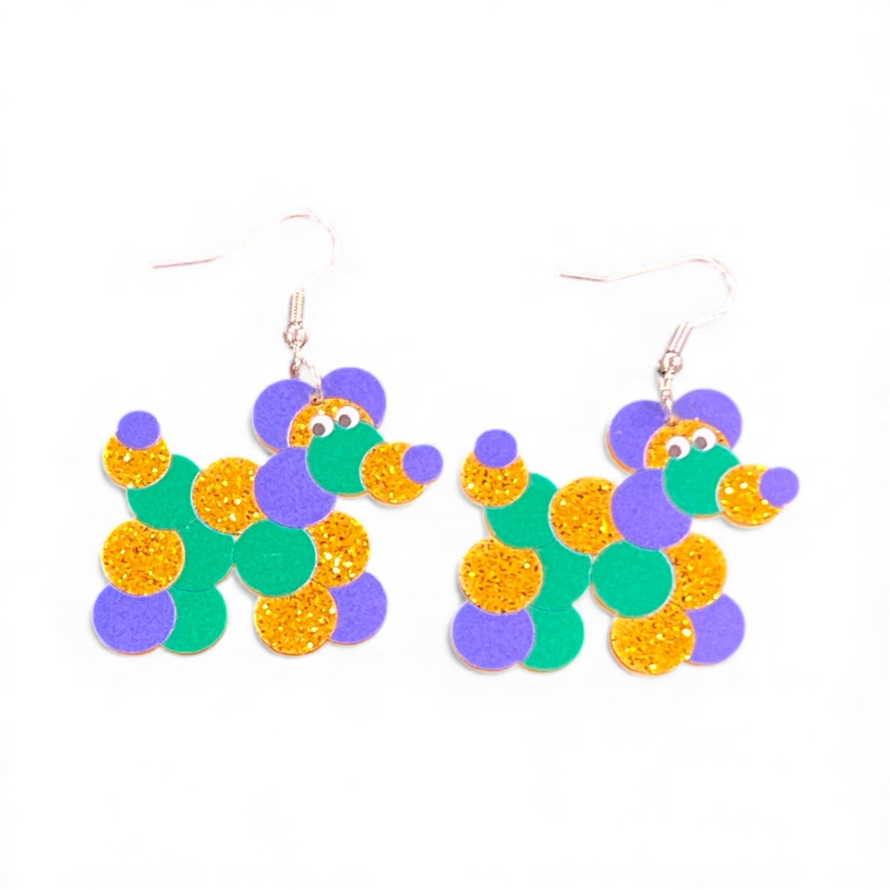 Bead Dog Earrings