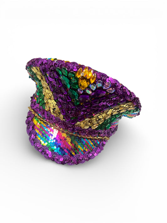 Mardi Gras Captain Hat
