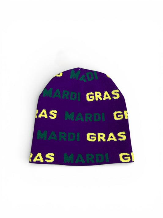 Mardi Gras Beanie
