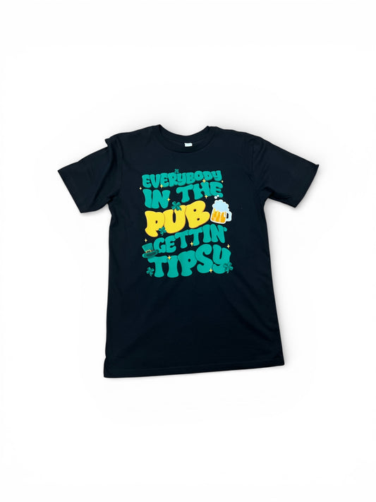 Everybody in the pub crew neck shirt