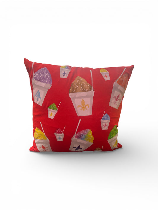 Snoball Throw Pillows