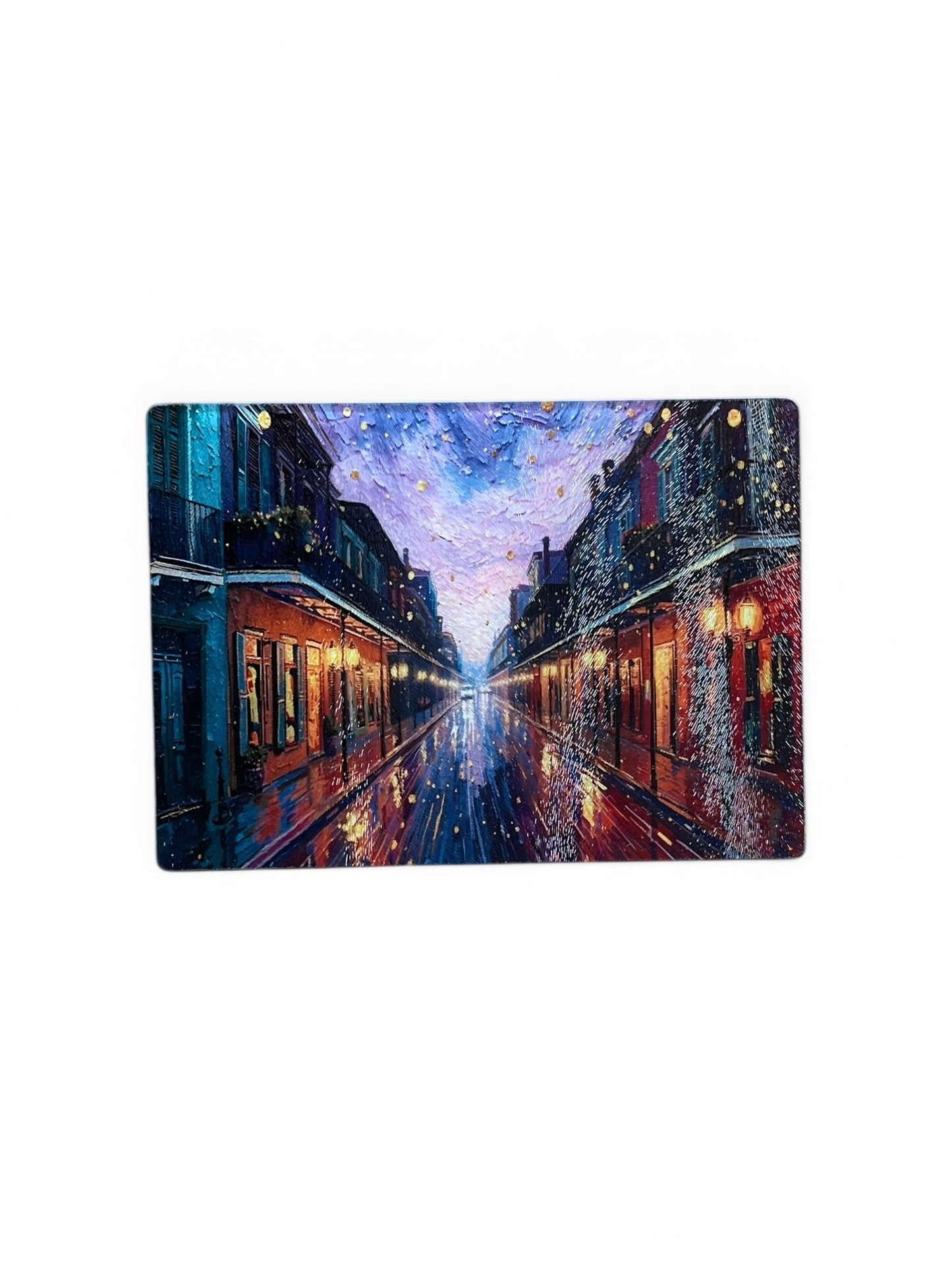 New Orleans Street View Cutting Board