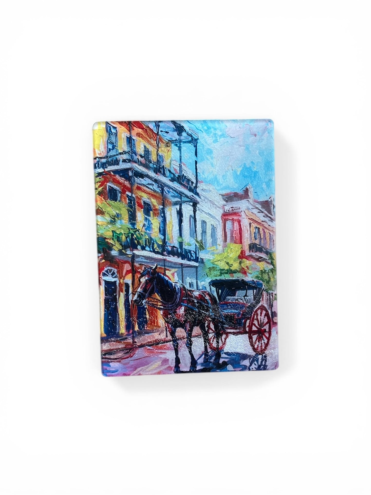 Horse & Buggy Cutting Board