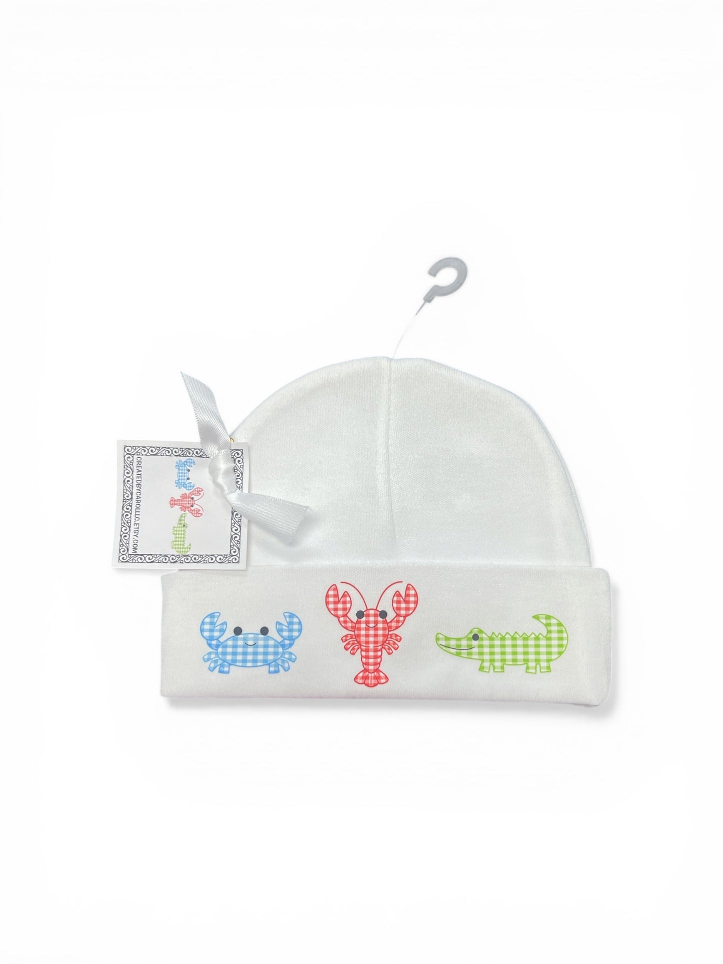 Seafood Friends Baby Hat