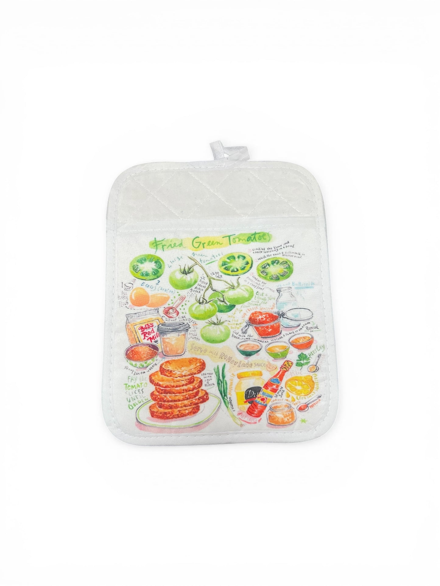 Recipe Pot Holders with pocket