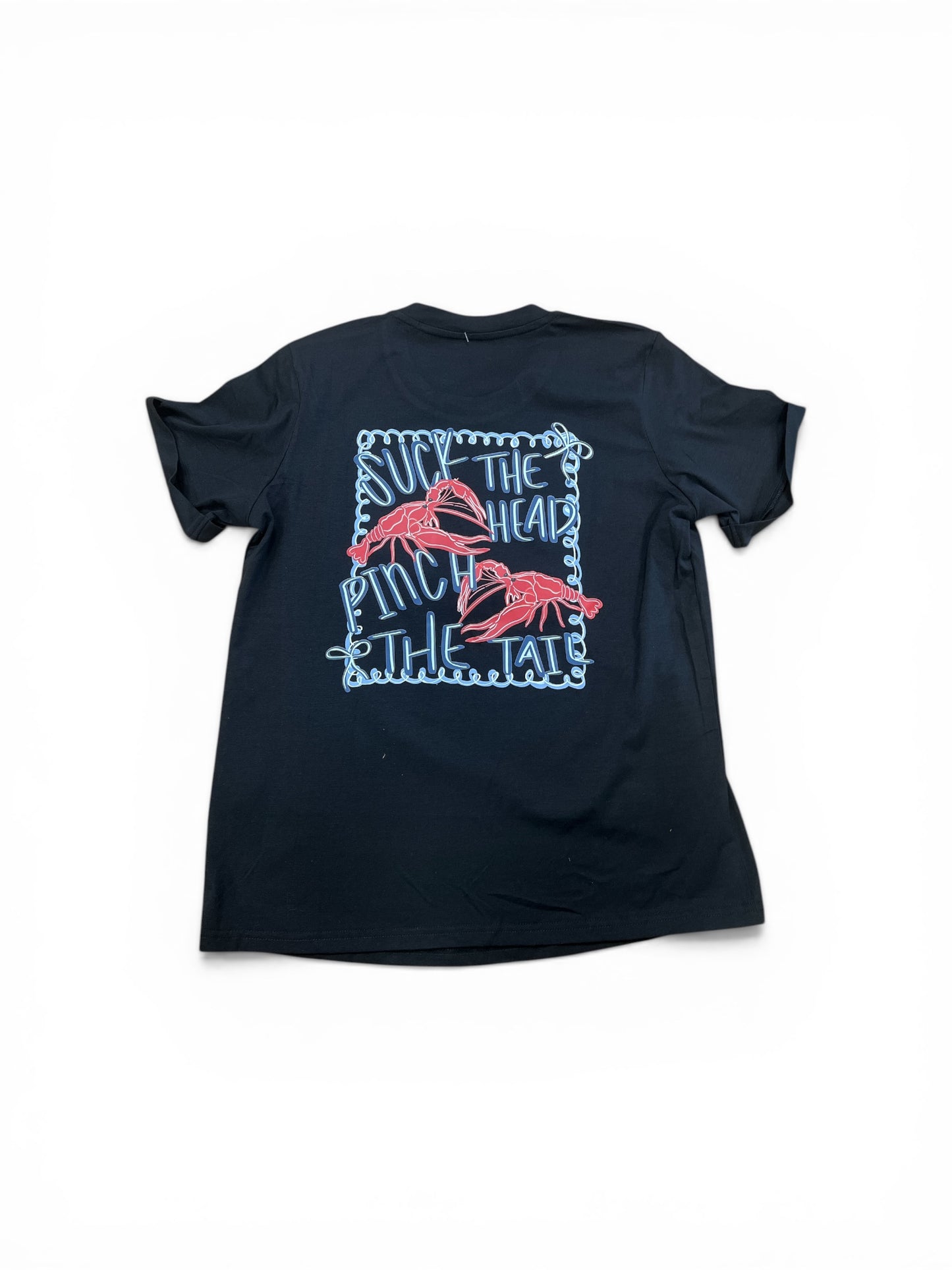 Suck the heads and peel the tails shirt