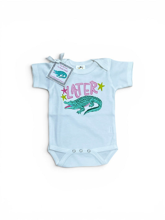 Later Alligator Girl Onesie