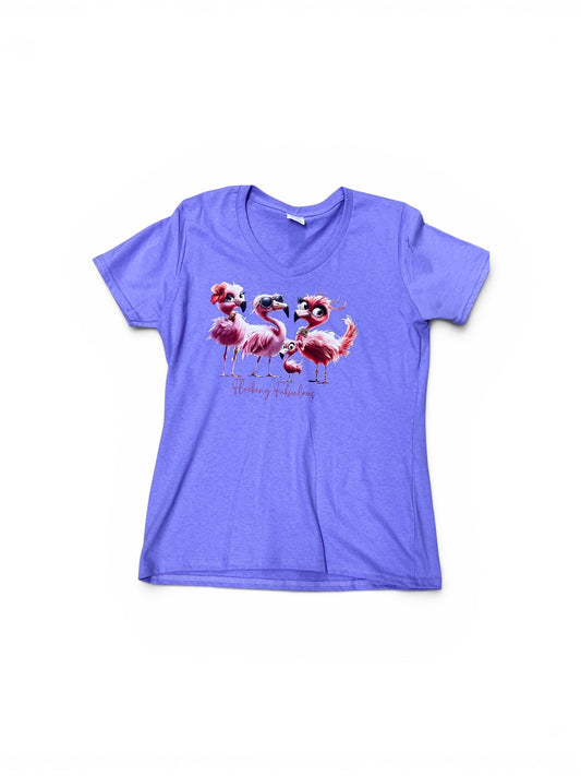 Flocking Fabulous Purple Shirt