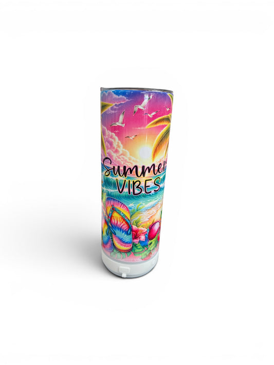 Summer Vibes Light Up Speaker Tumbler