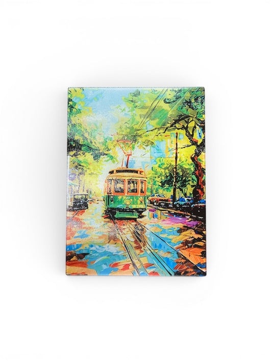 Large Streetcar Cutting Board