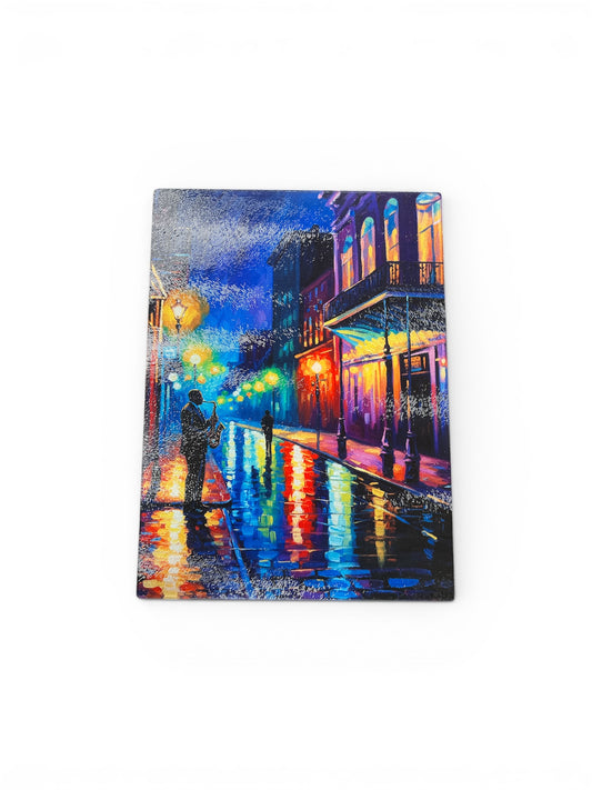 Large Night Life Cutting Board
