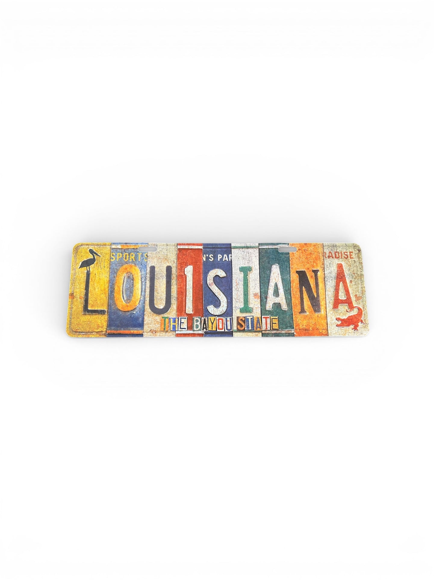Louisiana Metal Sign
