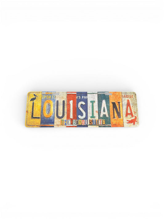 Louisiana Metal Sign
