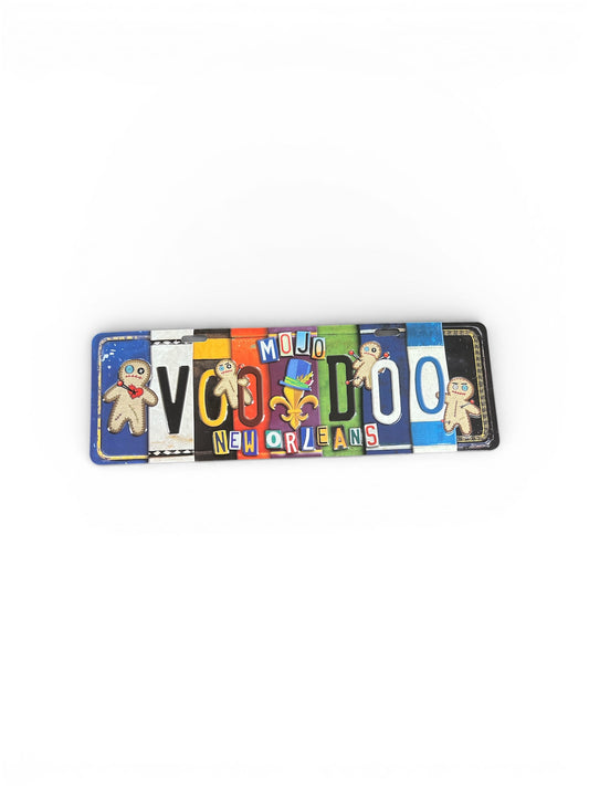 Voodoo Metal Sign