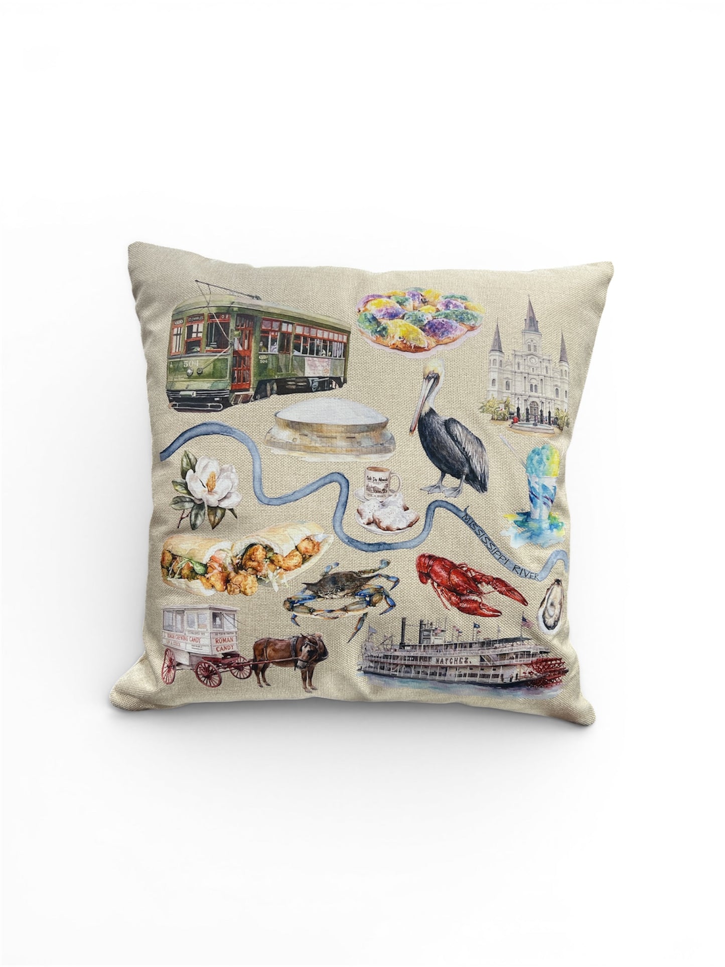 Nola Icon Pillow