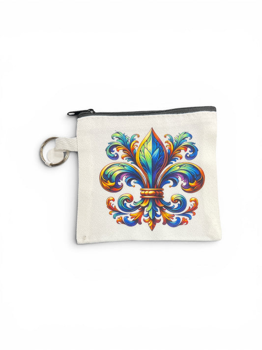 Fleur De Lis Coin Purse