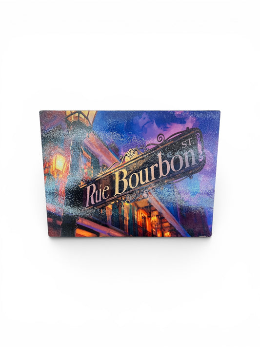 Large Bourbon St Cutting Board