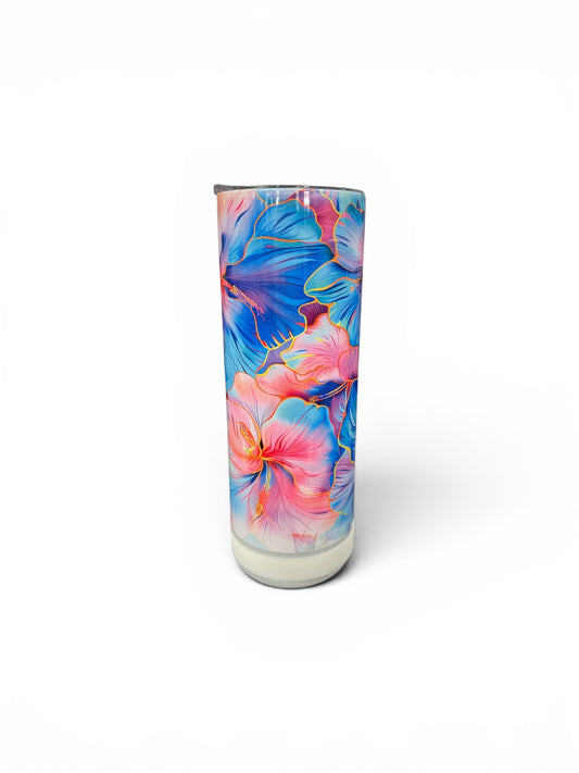 Hibiscus Speaker Tumbler